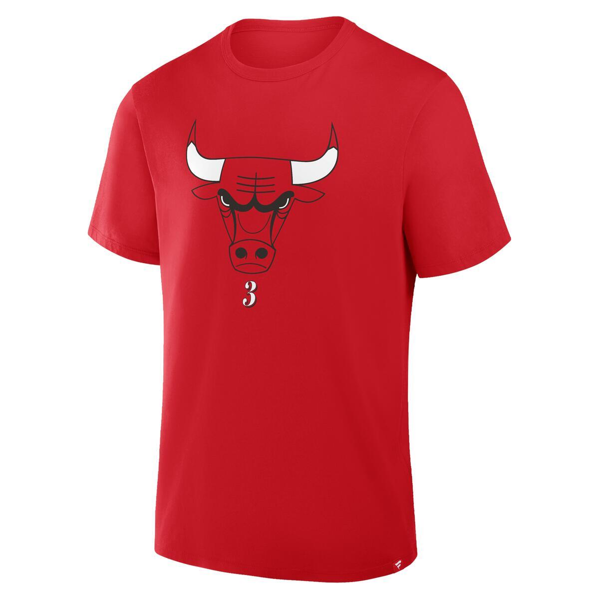 Josh Giddy Chicago Bulls Red Player T-Shirt product image 3, provided for visual reference and product detail review