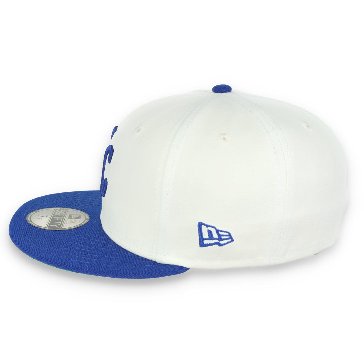 New Era Kansas City Royals 1985 World Series Patch 59FIFTY Fitted Ivory Hat product image 6, provided for visual reference