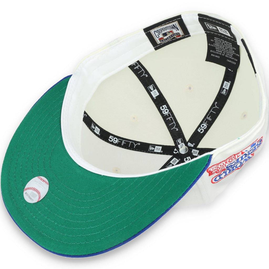 New Era Kansas City Royals 1985 World Series Patch 59FIFTY Fitted Ivory Hat product image 7, provided for visual reference
