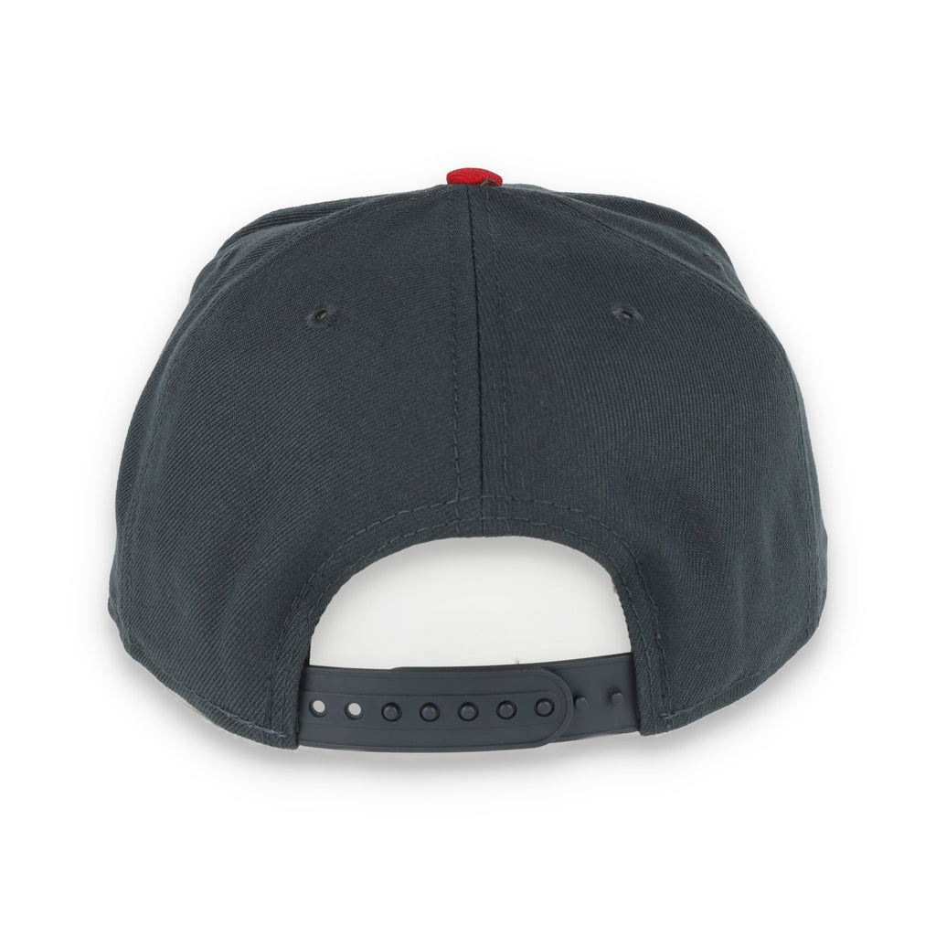 New Era Kansas Royals 2-Tone Color Pack 9Fifty Snapback Hat- Grey/Scarlet product image 5, provided for visual reference and