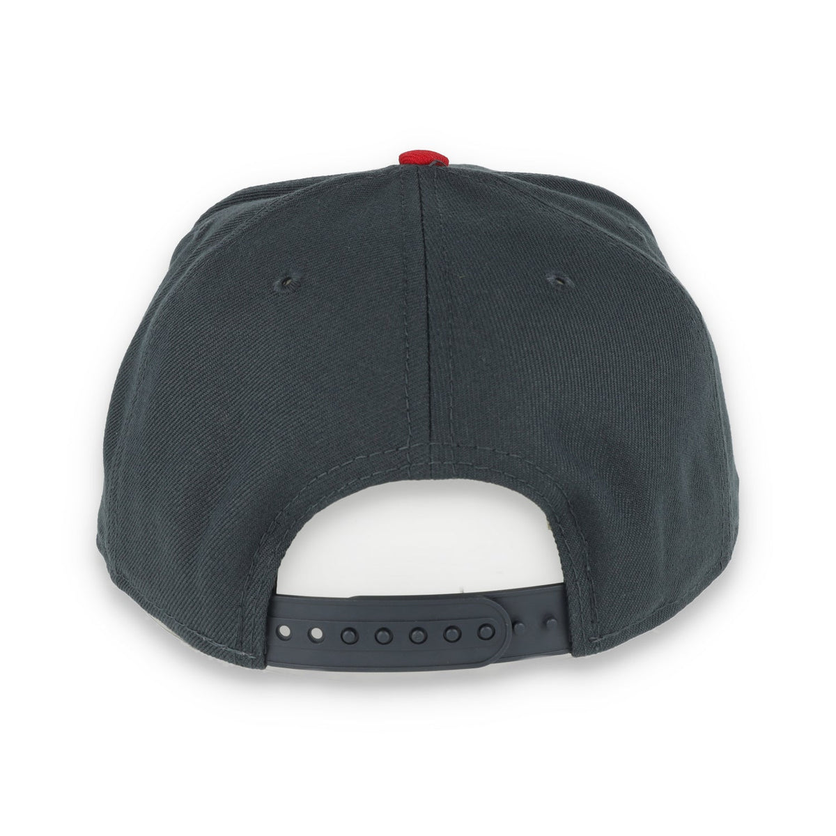 New Era Kansas Royals 2-Tone Color Pack 9Fifty Snapback Hat- Grey/Scarlet product image 5, provided for visual reference and