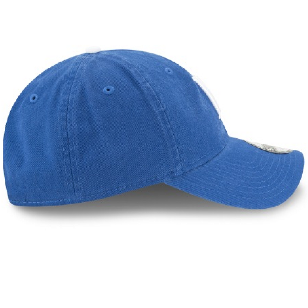 Kansas City Royals New Era Core Classic 9TWENTY Adjustable Hat-Blue product image 6, provided for visual reference and
