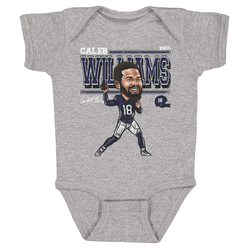 Caleb Williams Chicago Cartoon WHT product image 2, provided for visual reference and product detail review