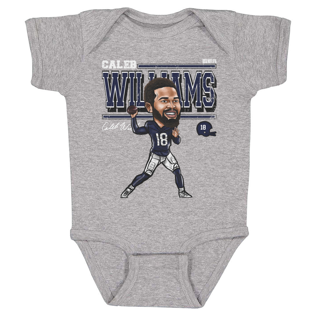 Caleb Williams Chicago Cartoon WHT product image 2, provided for visual reference and product detail review