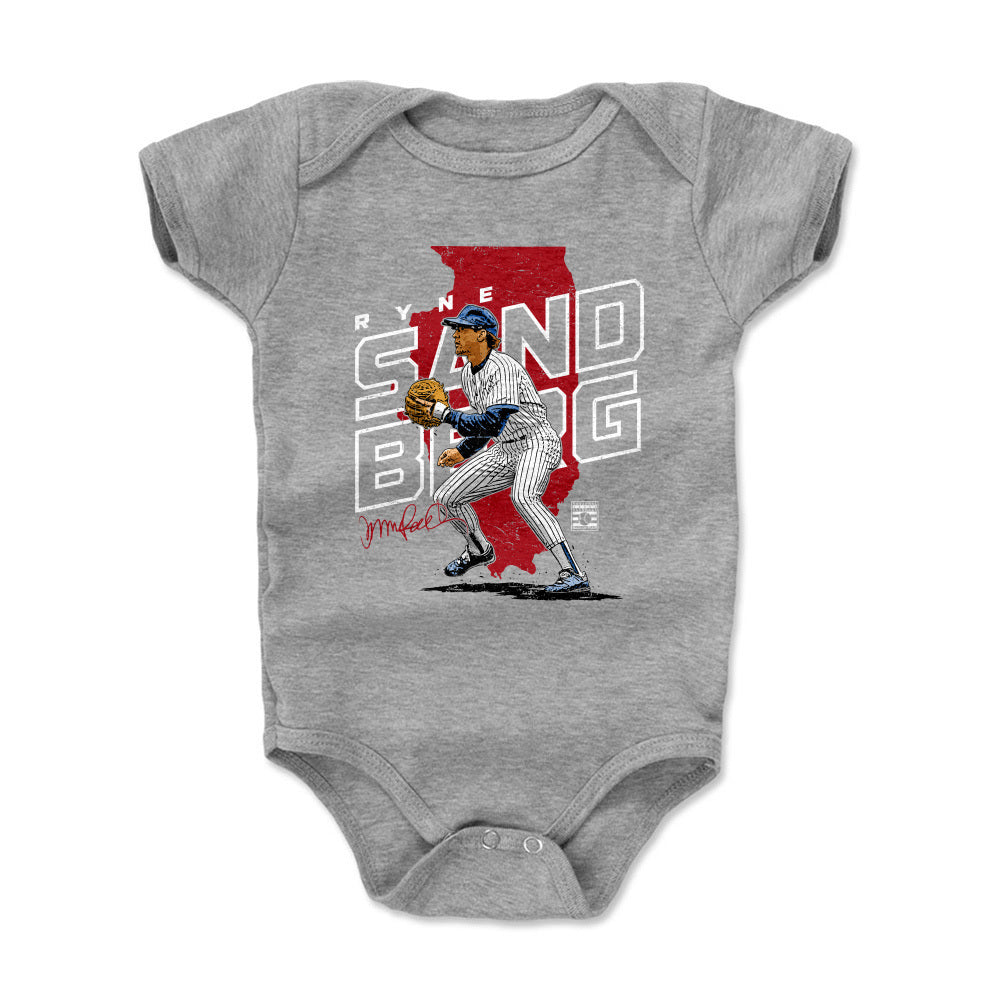 Ryne Sandberg Player Map WHT product image 1, provided for visual reference and product detail review