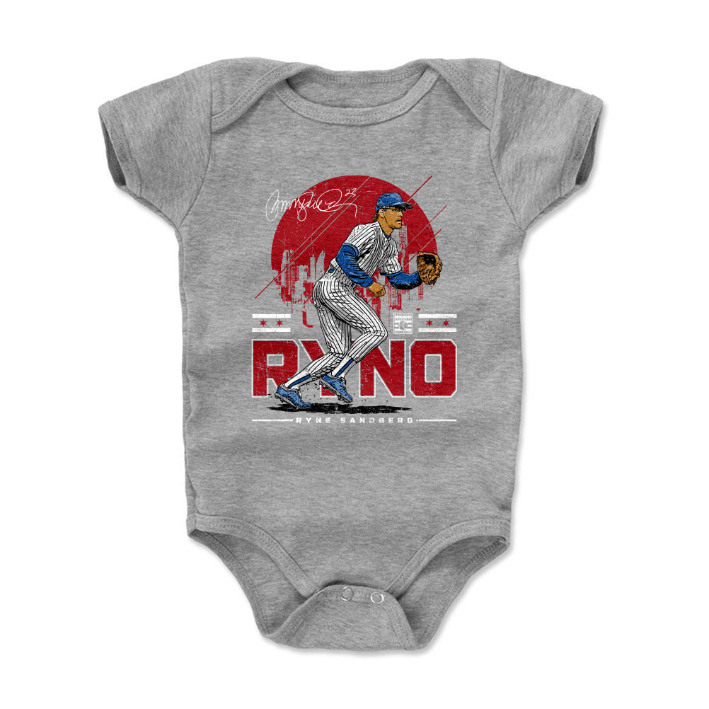 Ryne Sandberg Chicago Skyline WHT product image 1, provided for visual reference and product detail review