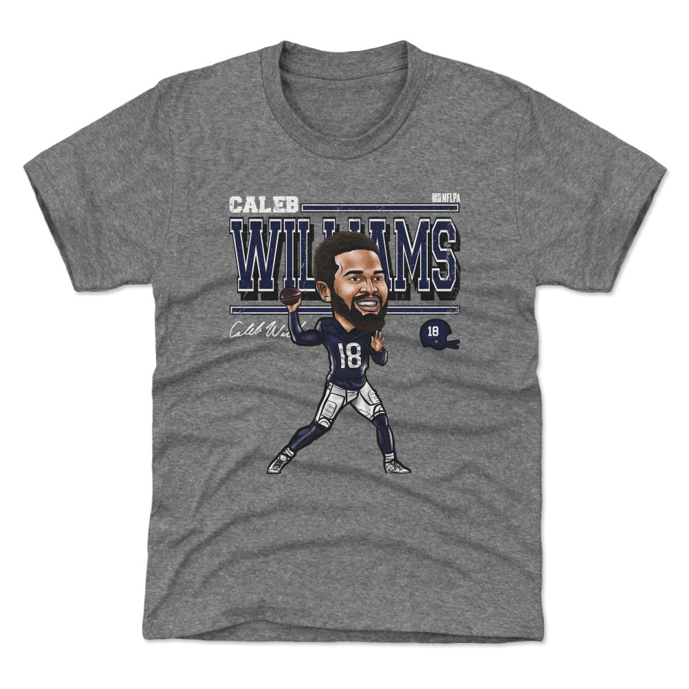 Caleb Williams Chicago Cartoon WHT product image 1, provided for visual reference and product detail review