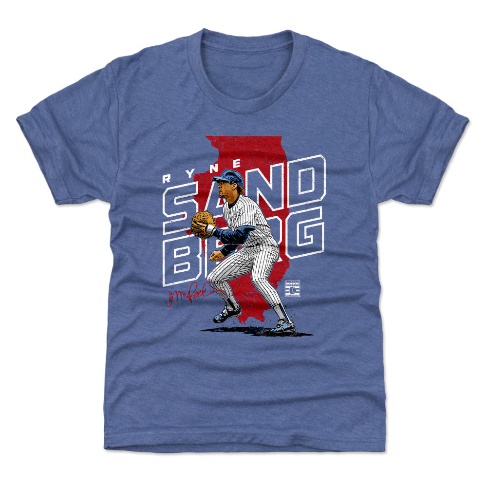 Ryne Sandberg Player Map WHT product image 1, provided for visual reference and product detail review