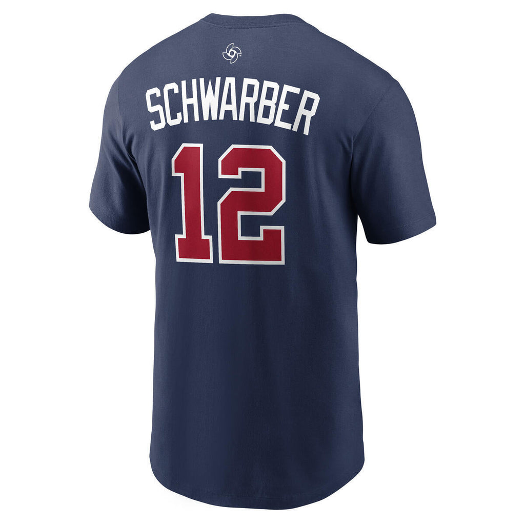 Kyle Schwarber USA World Baseball Classic 2026 Navy Nike Player T-Shirt product image 2, provided for visual reference and