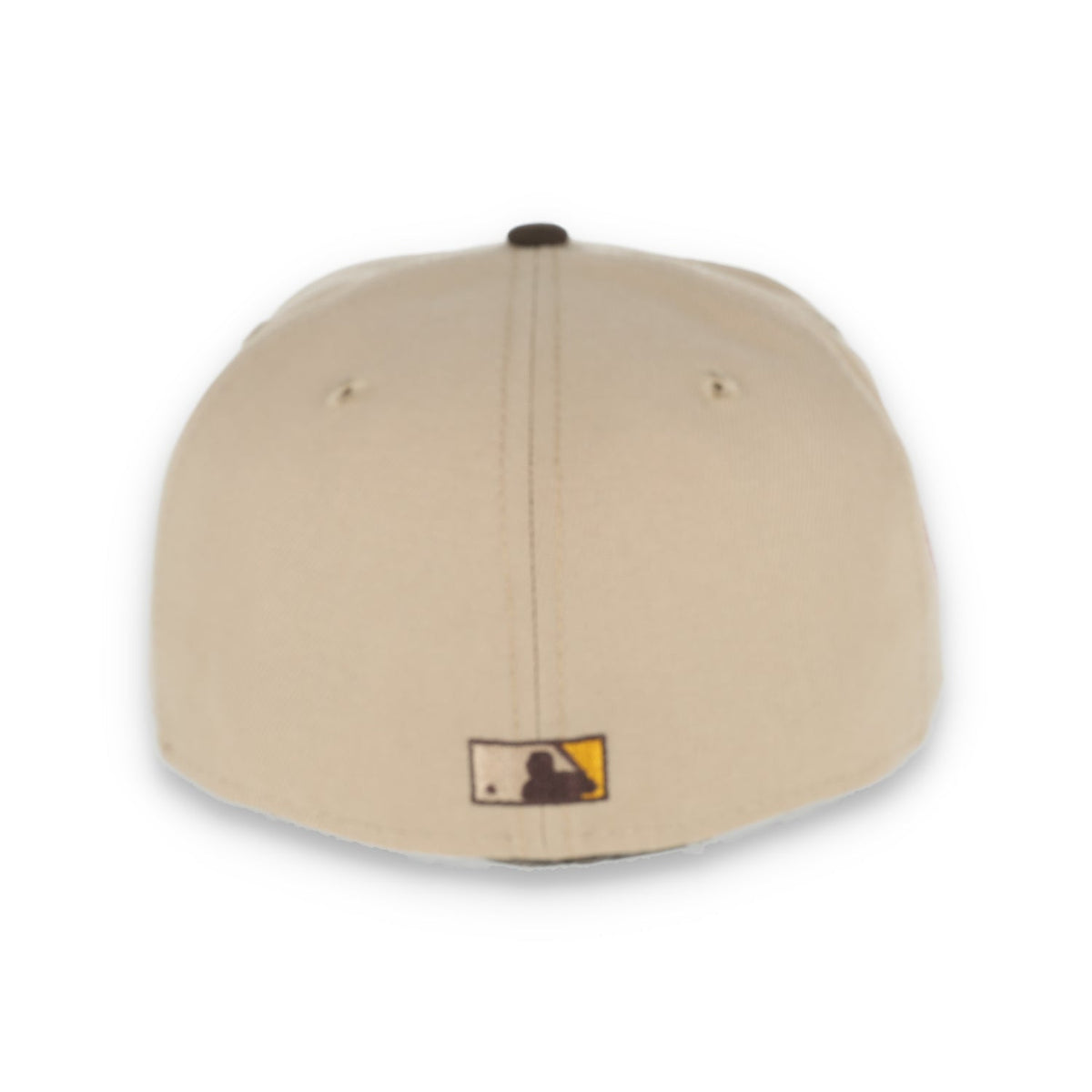 New Era California Angels 25TH ANNIVERSARY 59FIFTY FITTED HAT-CAMEL/BURNT WOOD product image 4, provided for visual