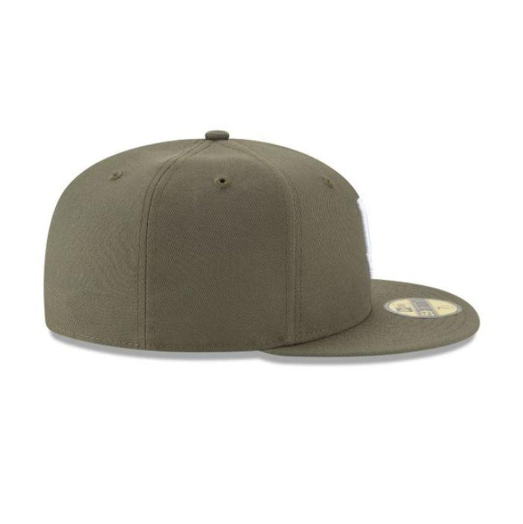 Los Angeles Dodger Basic Collection 59Fifty -Olive product image 5, provided for visual reference and product detail review