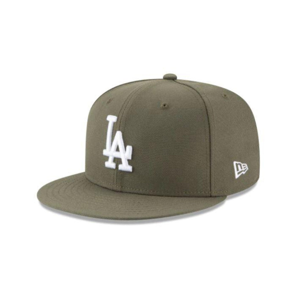 Los Angeles Dodger Basic Collection 59Fifty -Olive product image 1, provided for visual reference and product detail review