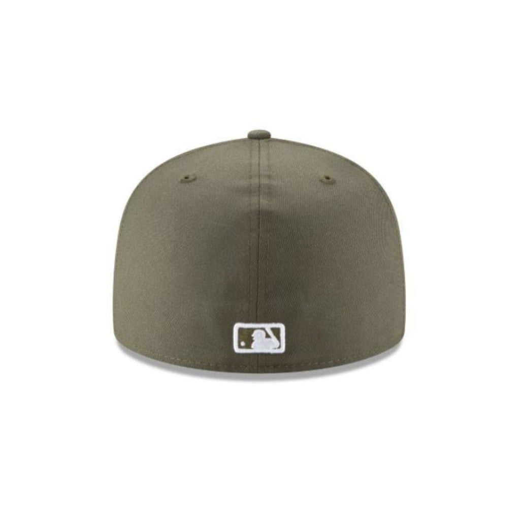 Los Angeles Dodger Basic Collection 59Fifty -Olive product image 6, provided for visual reference and product detail review