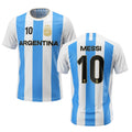 Lionel Messi FIFA World Cup 2026 Argentina Striped Game Day Poly Shirt product image 1, provided for visual reference and