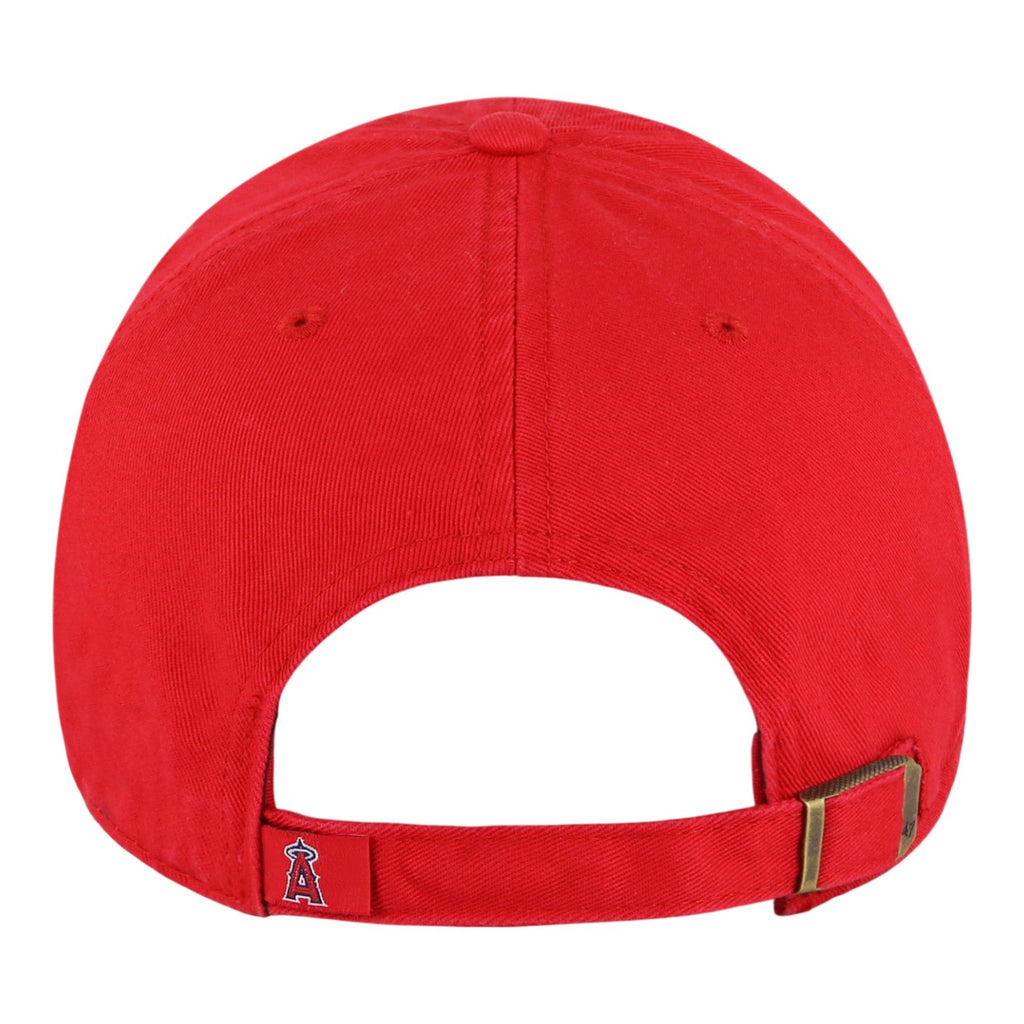 Los Angeles Angels '47 Clean Up Red Adjustable Hat product image 2, provided for visual reference and product detail review