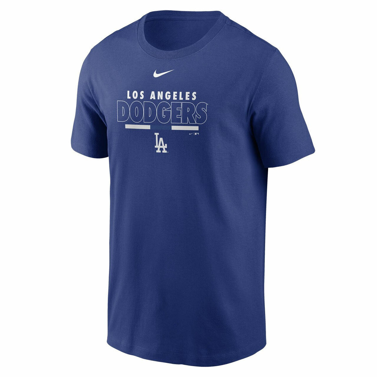 Nike Los Angeles Dodgers Practice T-Shirt - Royal product image 1, provided for visual reference and product detail review