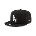 New Era Los Angeles Dodgers Basic 9FIFTY Snapback-Black/White product image 1, provided for visual reference and product