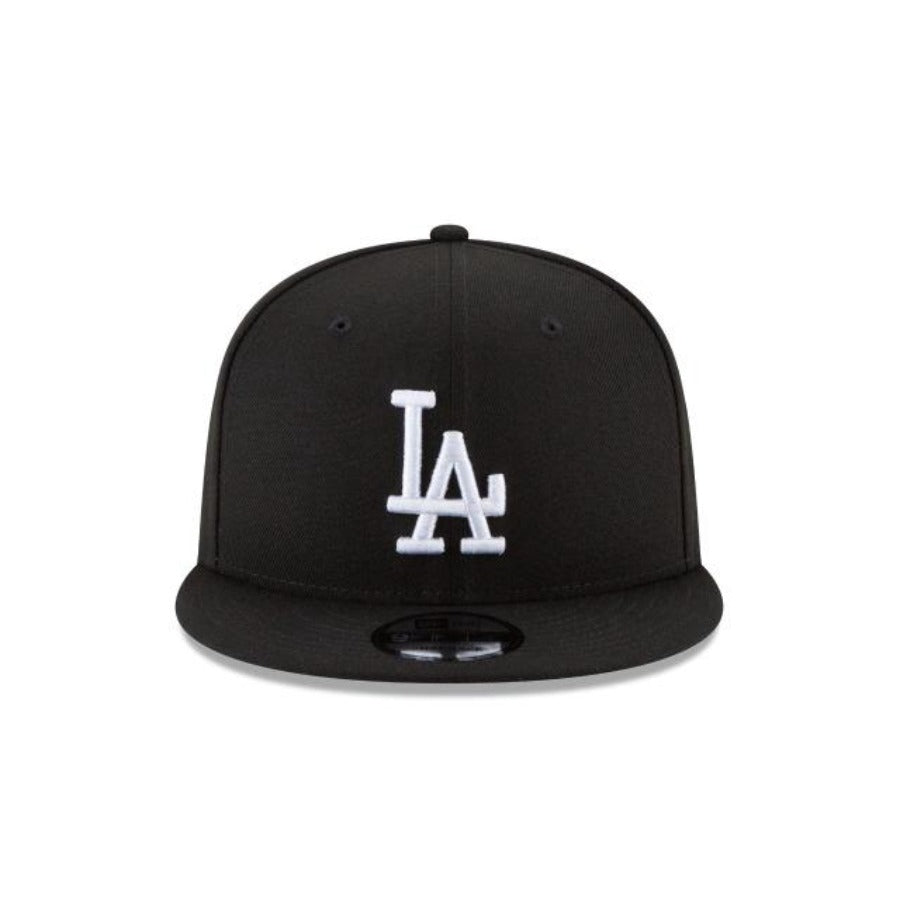New Era Los Angeles Dodgers Basic 9FIFTY Snapback-Black/White product image 2, provided for visual reference and product
