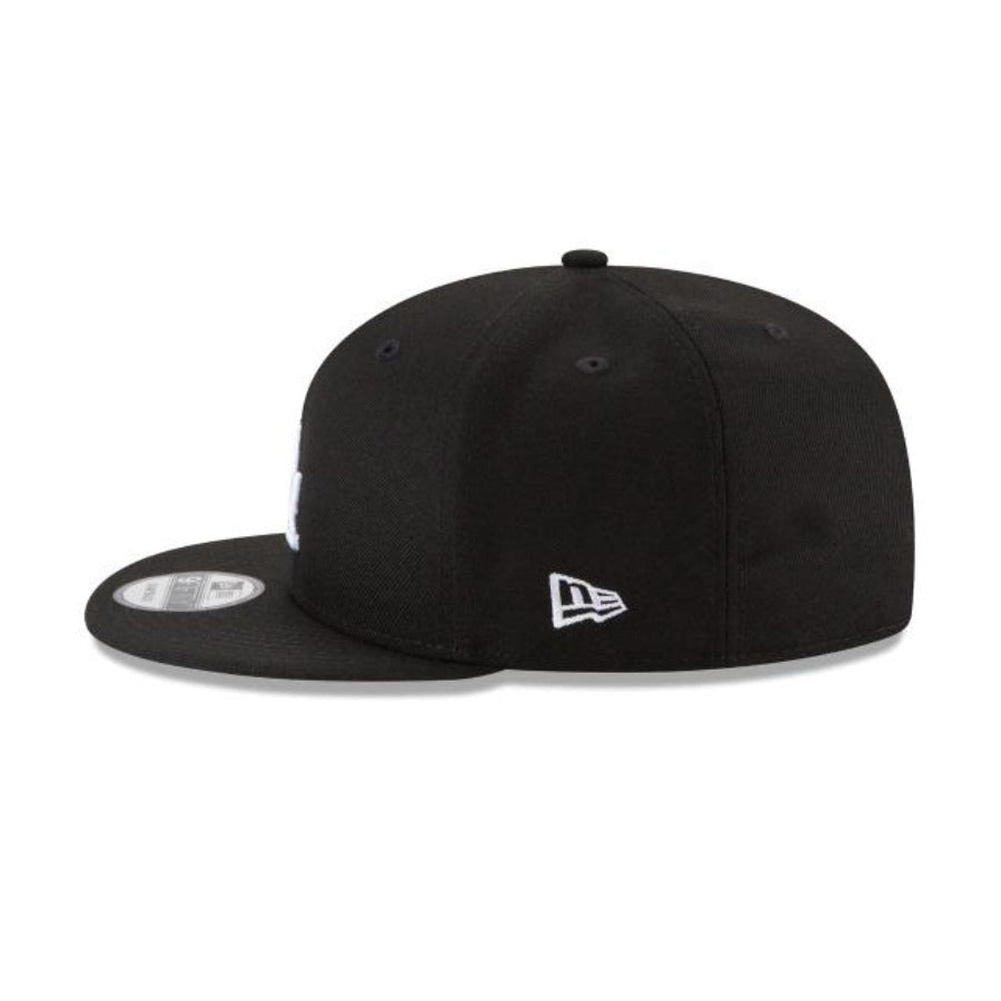 New Era Los Angeles Dodgers Basic 9FIFTY Snapback-Black/White product image 5, provided for visual reference and product