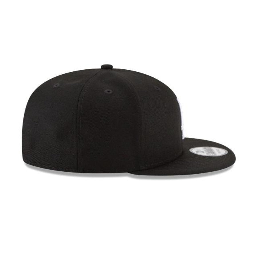New Era Los Angeles Dodgers Basic 9FIFTY Snapback-Black/White product image 6, provided for visual reference and product