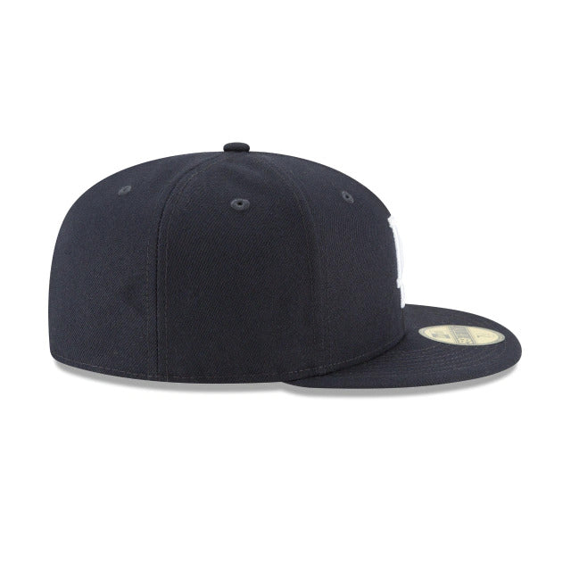 Los Angeles Dodgers 59FIFTY FITTED HAT-NAVY product image 6, provided for visual reference and product detail review
