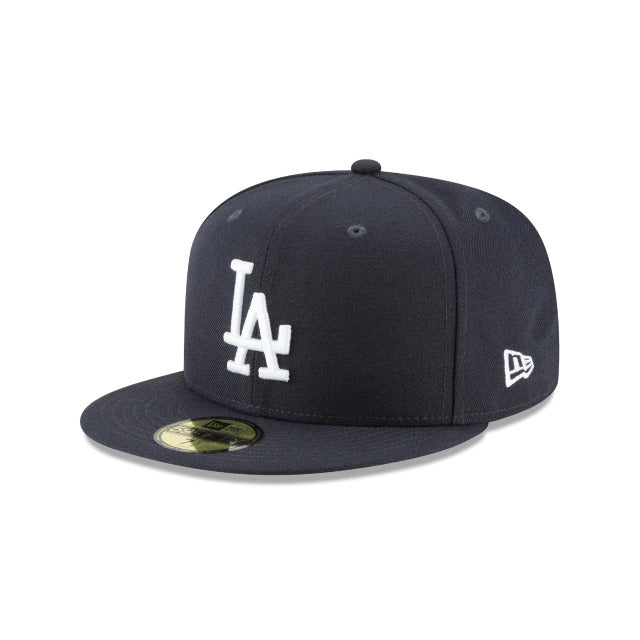 Los Angeles Dodgers 59FIFTY FITTED HAT-NAVY product image 1, provided for visual reference and product detail review
