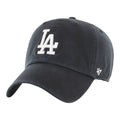 Los Angeles Dodgers '47 Clean Up Black Adjustable Hat product image 1, provided for visual reference and product detail