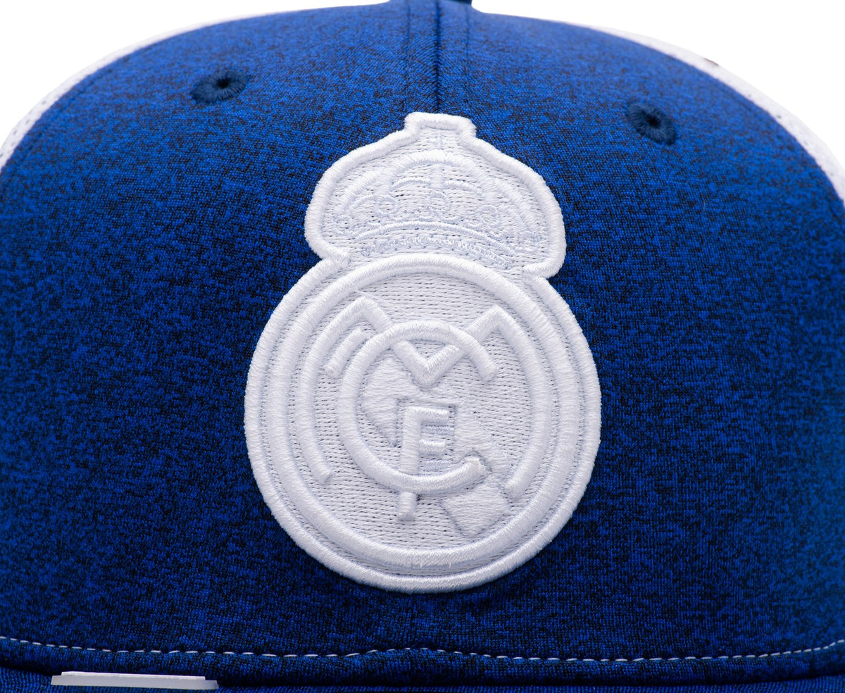FI COLLECTION REAL MADRID DRIBBLING Snapback HAT-NAVY/WHITE product image 6, provided for visual reference and product