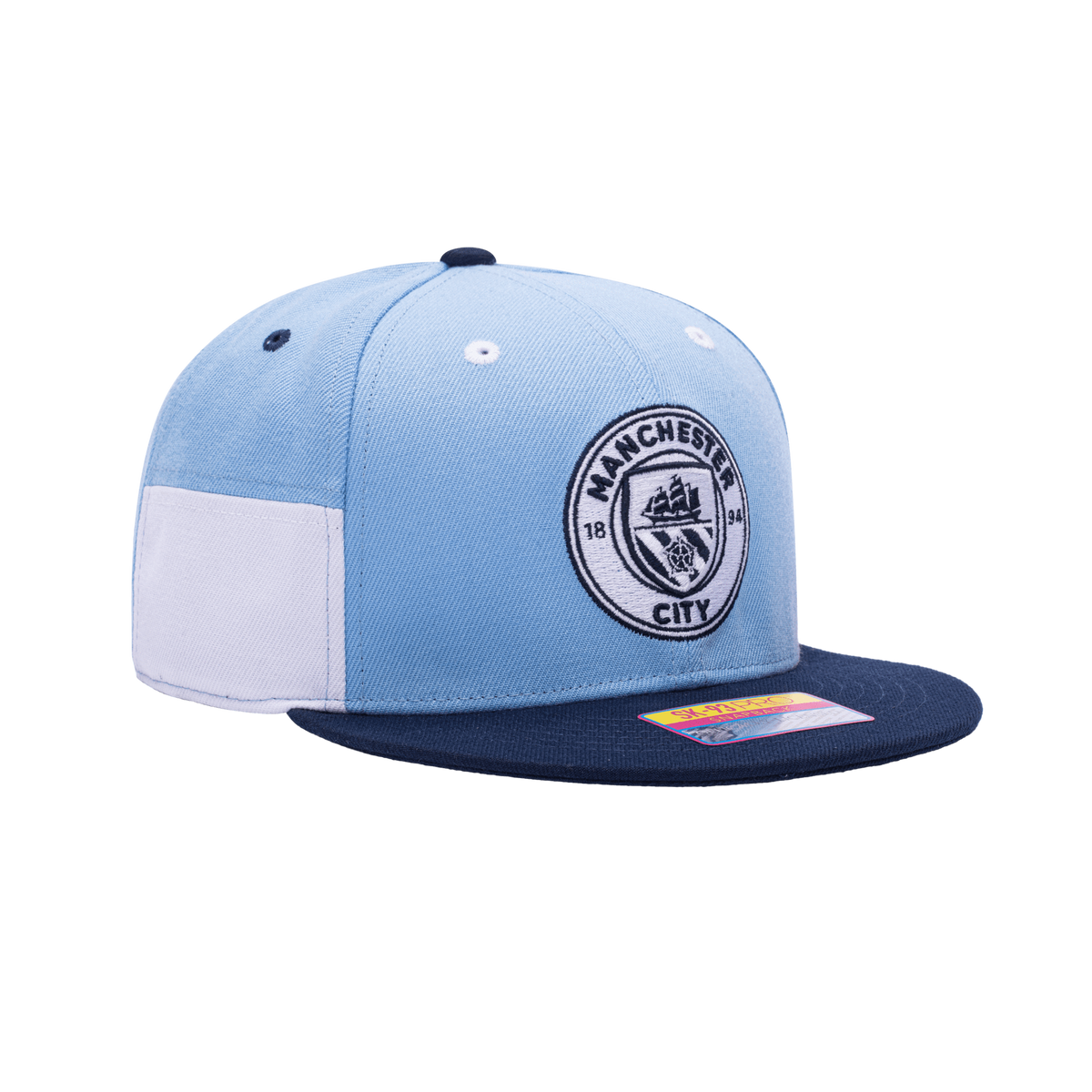 FI COLLECTION MANCHESTER CITY TRUITT Snapback HAT product image 3, provided for visual reference and product detail review