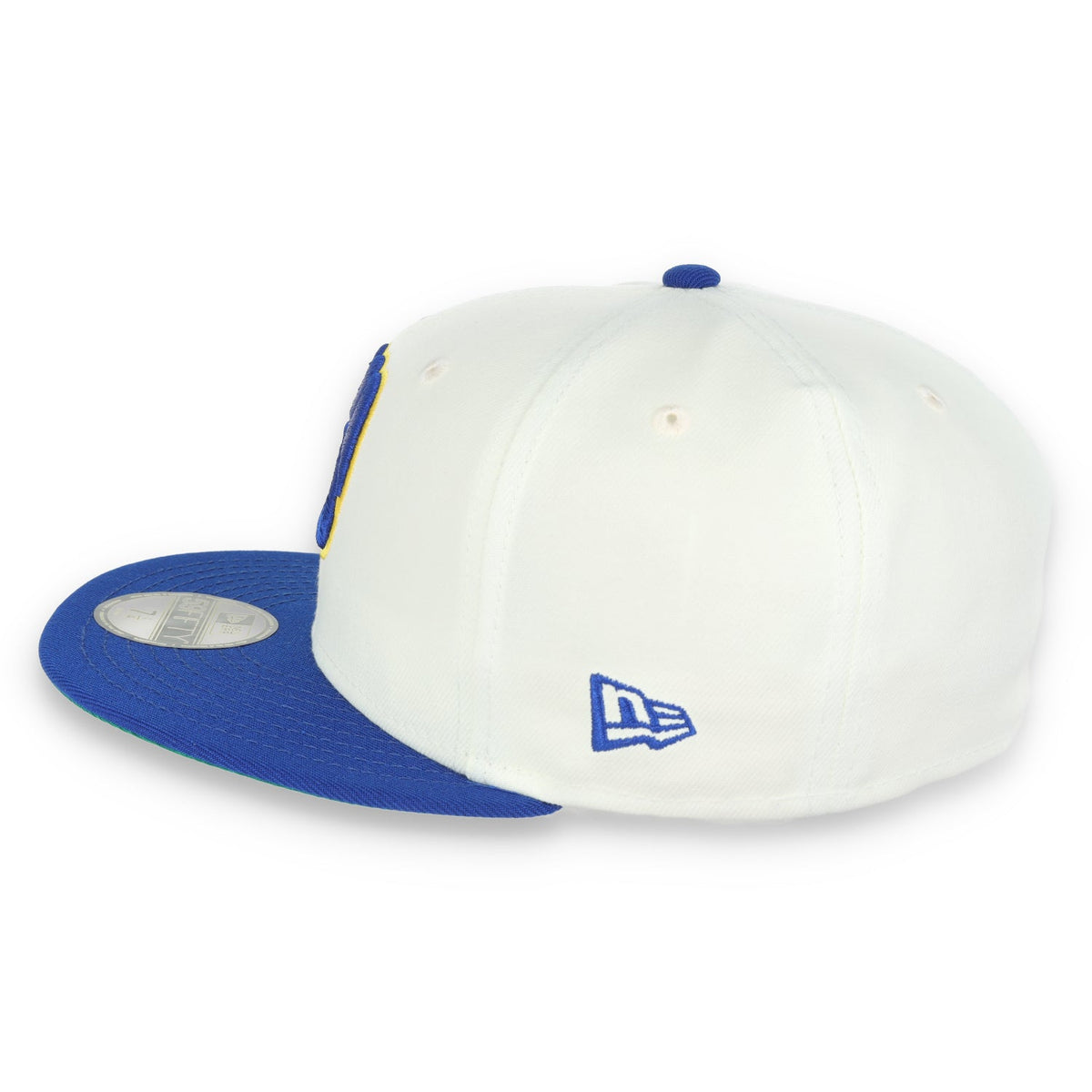 New Era Milwaukee Brewers 1982 World Series Patch 59FIFTY Fitted Ivory Hat product image 6, provided for visual reference