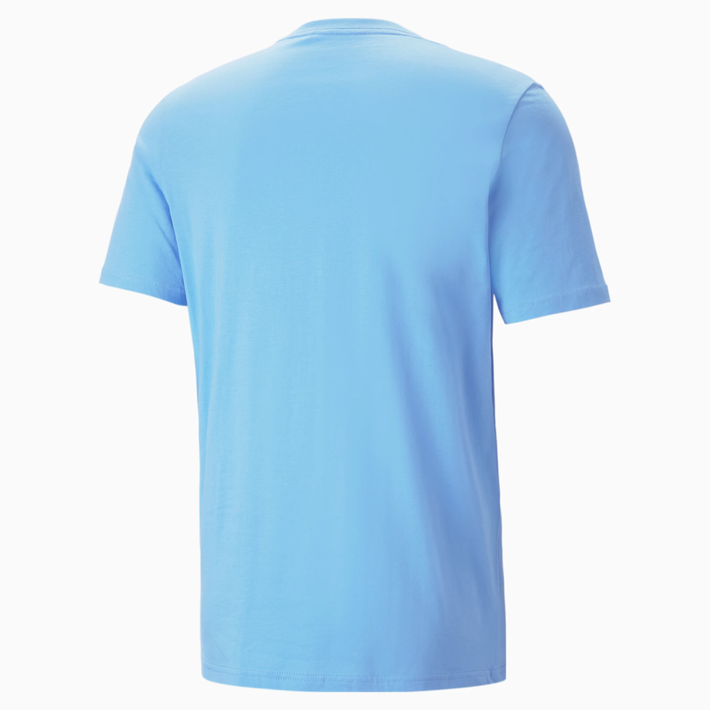 PUMA MANCHESTER CITY F.C FTBL CORE T-Shirt-LIGHT BLUE/INTENSE RED product image 2, provided for visual reference and product
