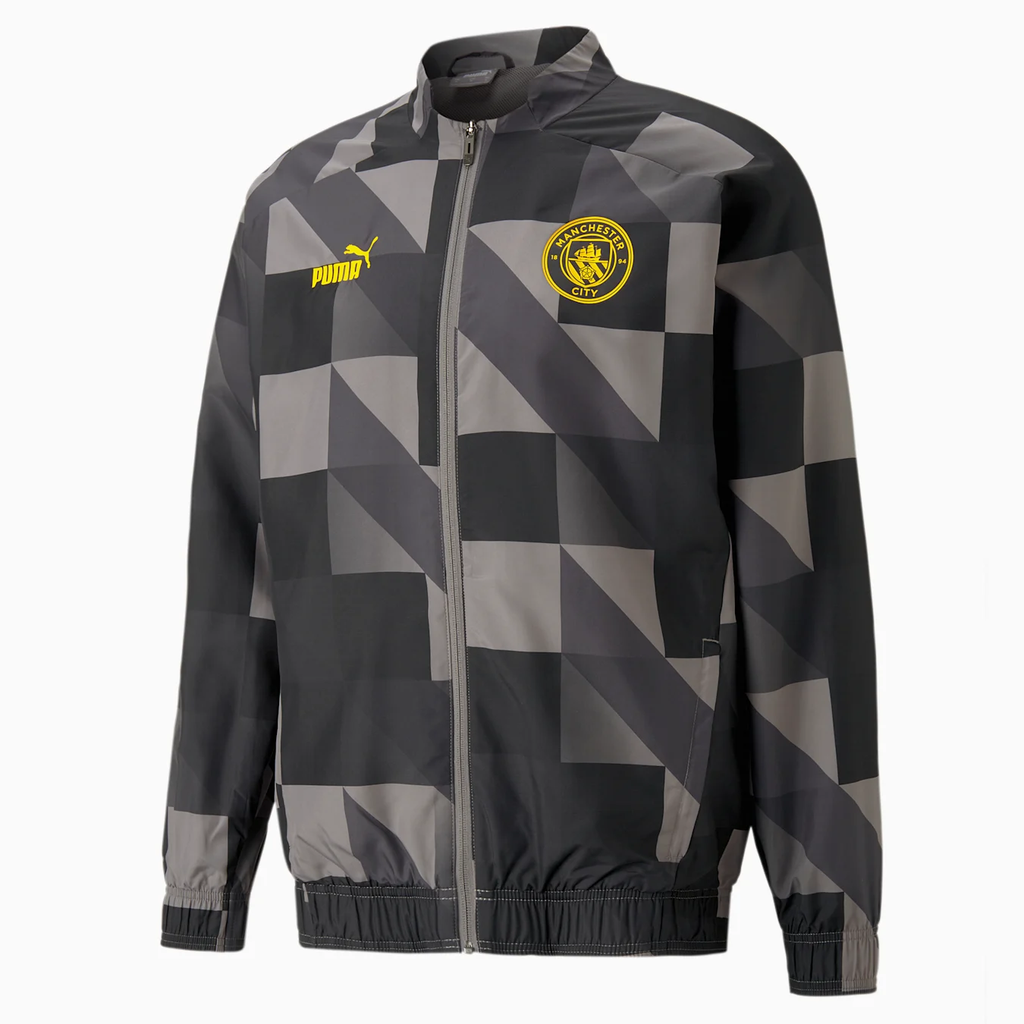 Puma Manchester City F.C. Prematch Jacket Men product image 1, provided for visual reference and product detail review