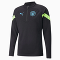 PUMA MANCHESTER CITY FC 1/4 ZIP Men TRAINING TOP product image 1, provided for visual reference and product detail review