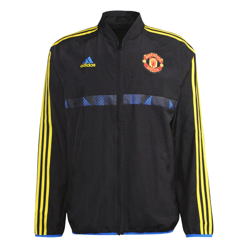 Adidas Manchester United Icons Woven Jacket product image 1, provided for visual reference and product detail review