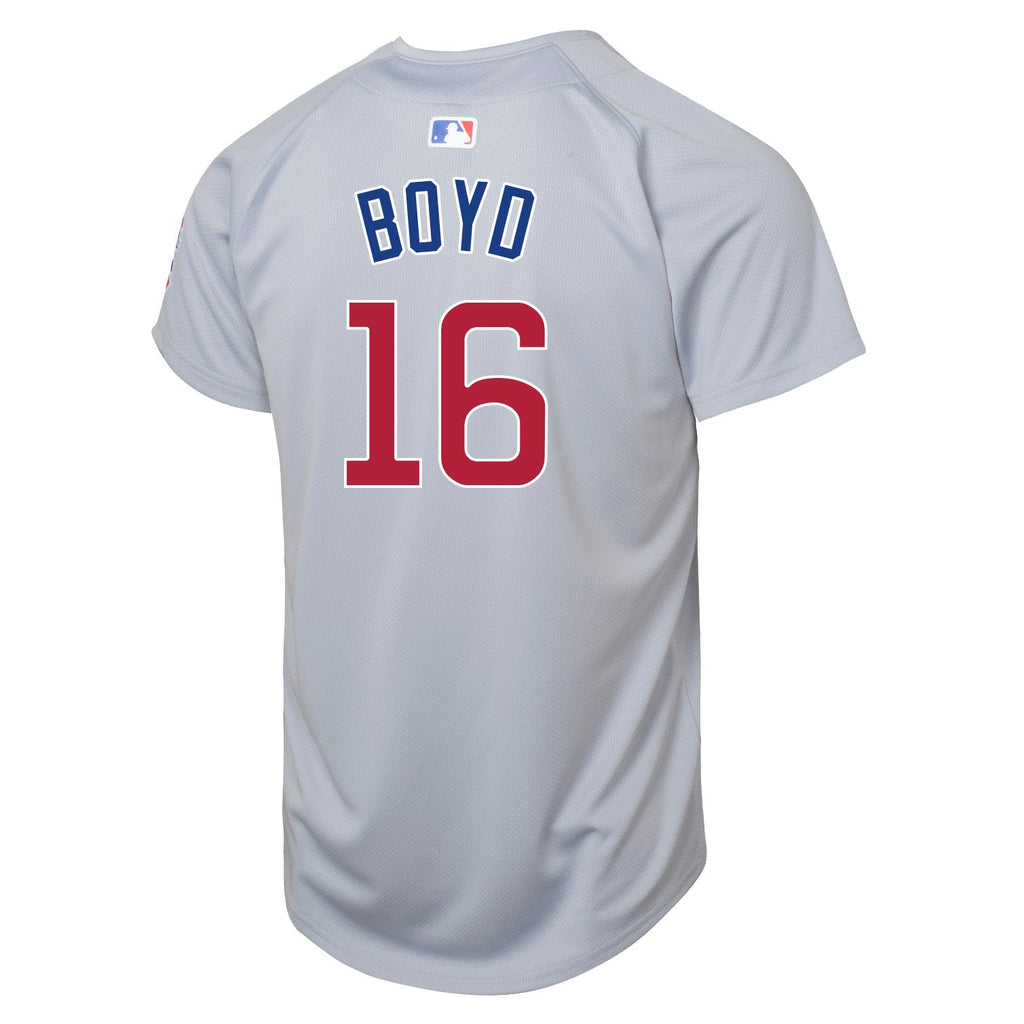 Matthew Boyd Chicago Cubs Nike Youth Road Grey Limited Jersey product image 2, provided for visual reference and product