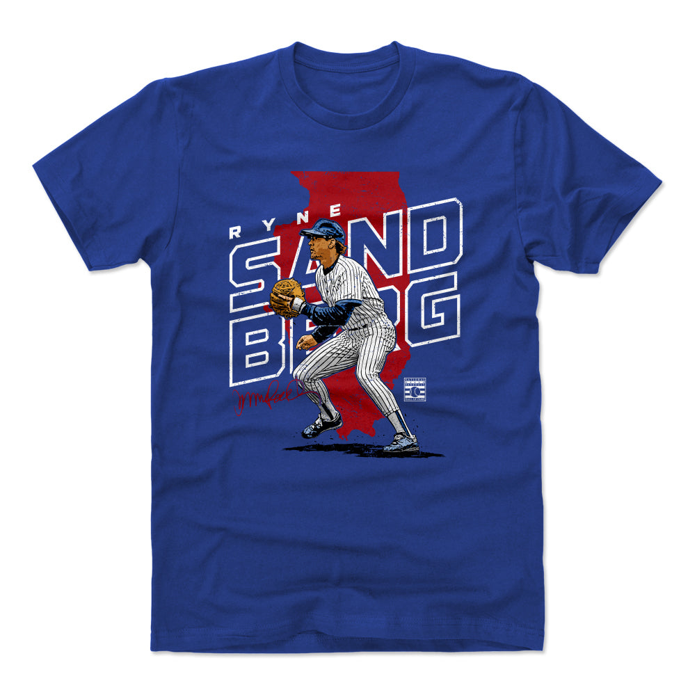 Ryne Sandberg Player Map WHT product image 1, provided for visual reference and product detail review