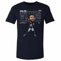 Caleb Williams Chicago Cartoon WHT product image 1, provided for visual reference and product detail review