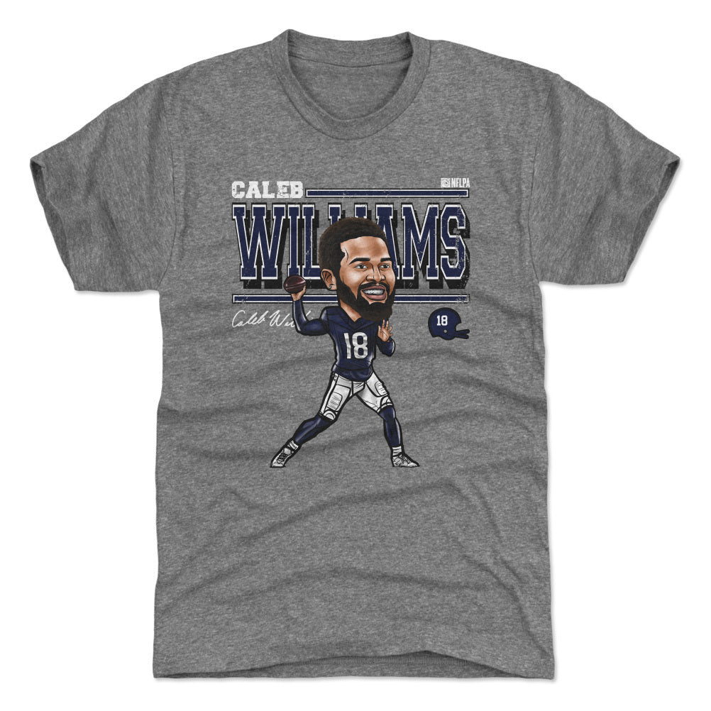 Caleb Williams Chicago Cartoon WHT product image 2, provided for visual reference and product detail review
