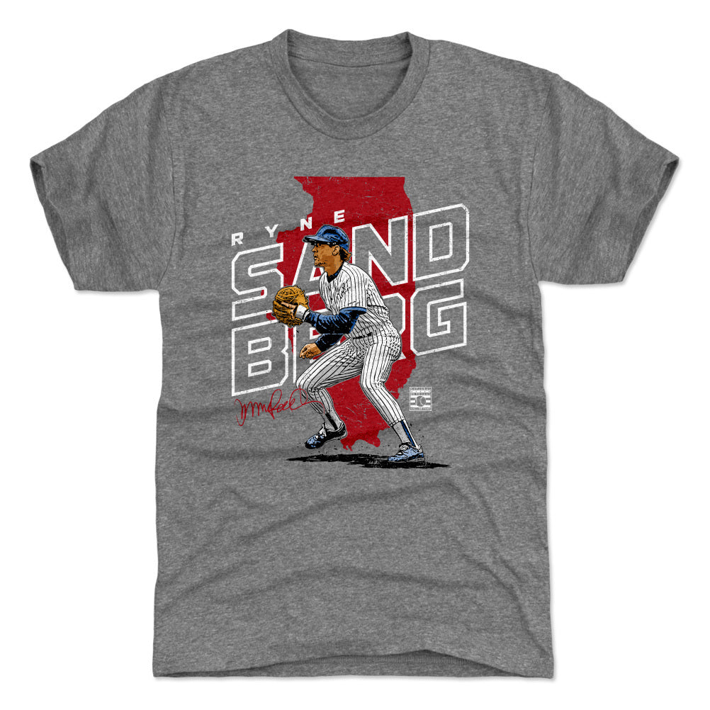 Ryne Sandberg Player Map WHT product image 2, provided for visual reference and product detail review