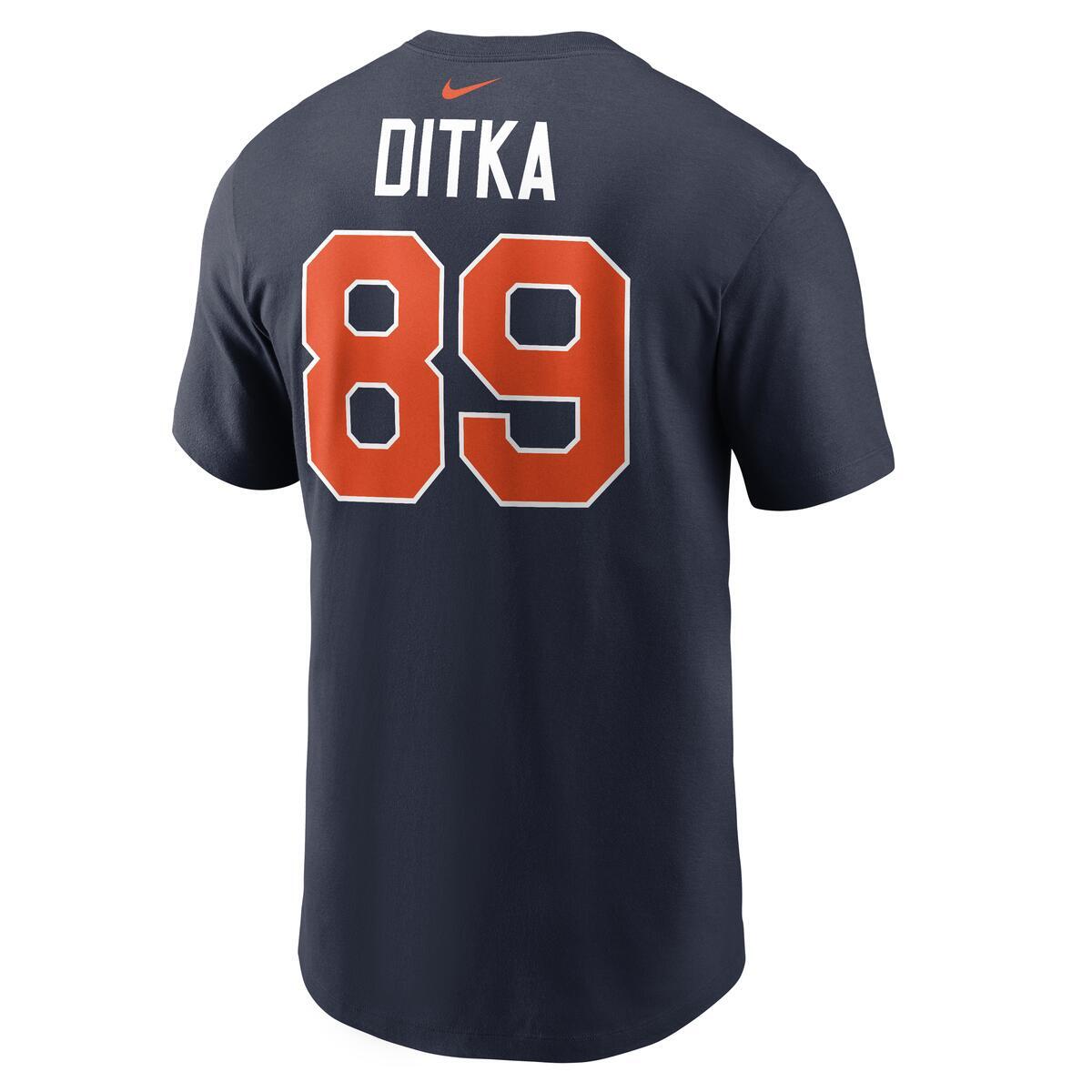 Mike Ditka Chicago Bears Nike Rivalry T-Shirt product image 2, provided for visual reference and product detail review