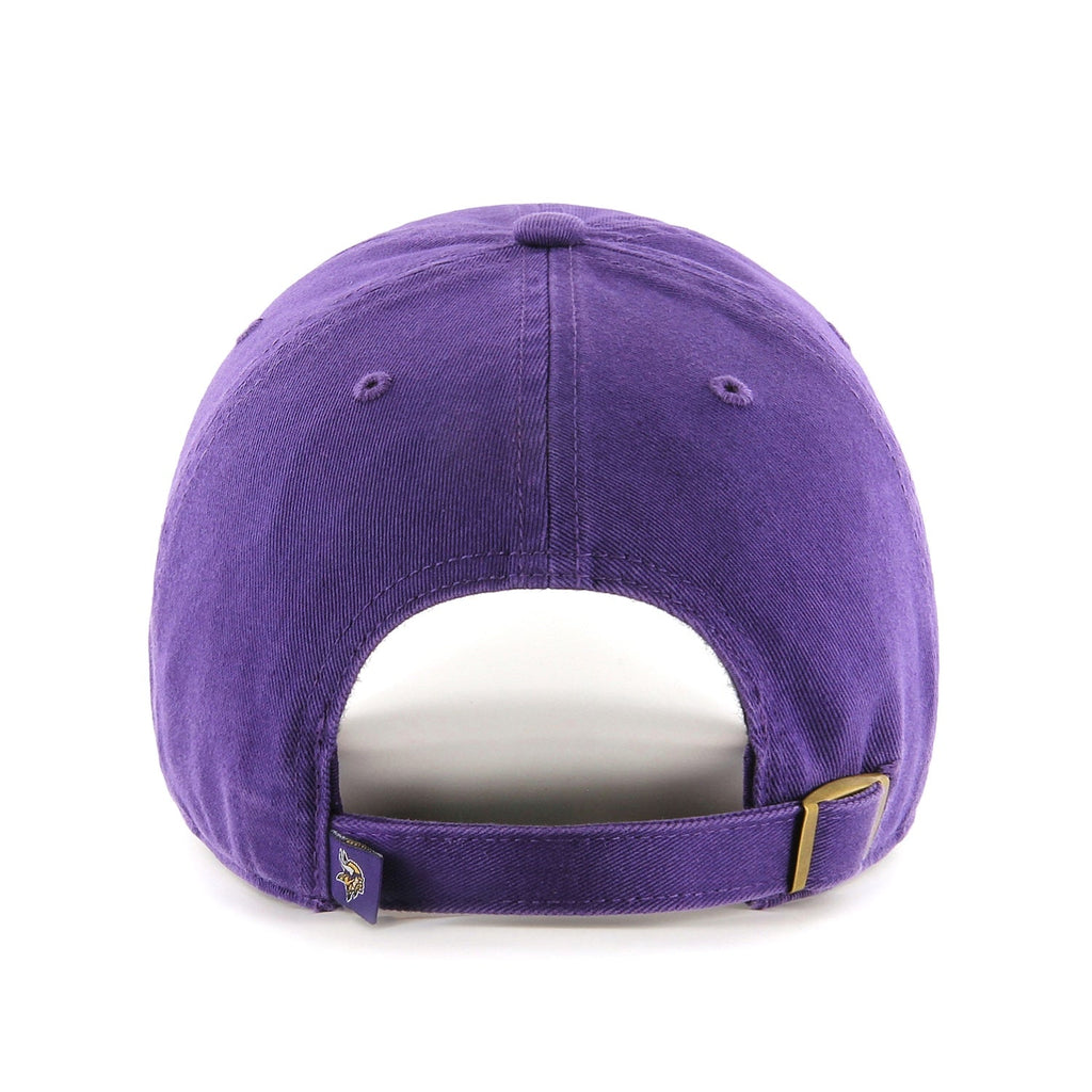 Minnesota Vikings '47 Clean Up Purple Adjustable Hat product image 2, provided for visual reference and product detail review