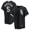 Munetaka Murakami Chicago White Sox Nike Men Black Alternate Replica Jersey product image 1, provided for visual reference
