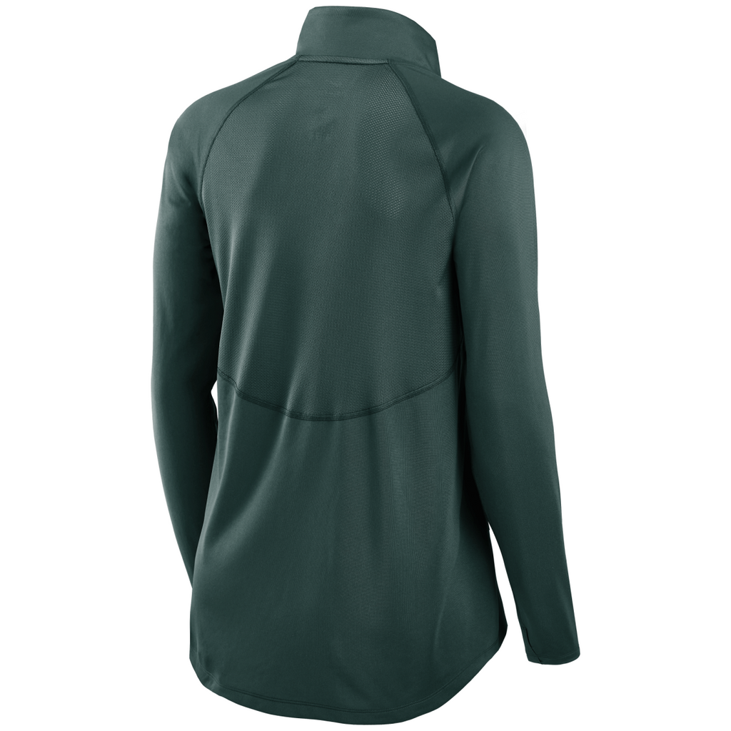 Womens Nike Oakland Athletics Seam To Seam Element Half Zip Pullover product image 2, provided for visual reference and