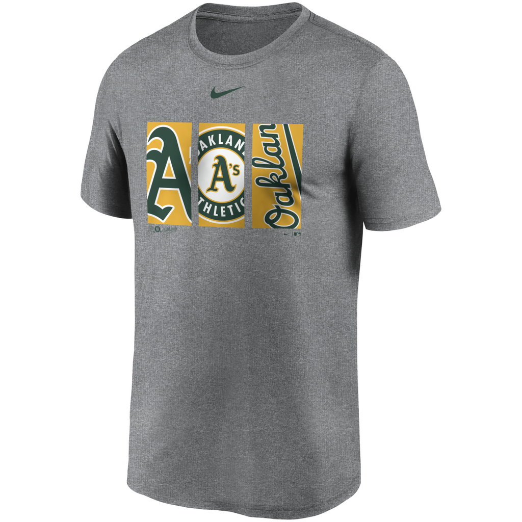 Nike Trypitch Logo Legend T-Shirt Oakland Athletics product image 1, provided for visual reference and product detail review