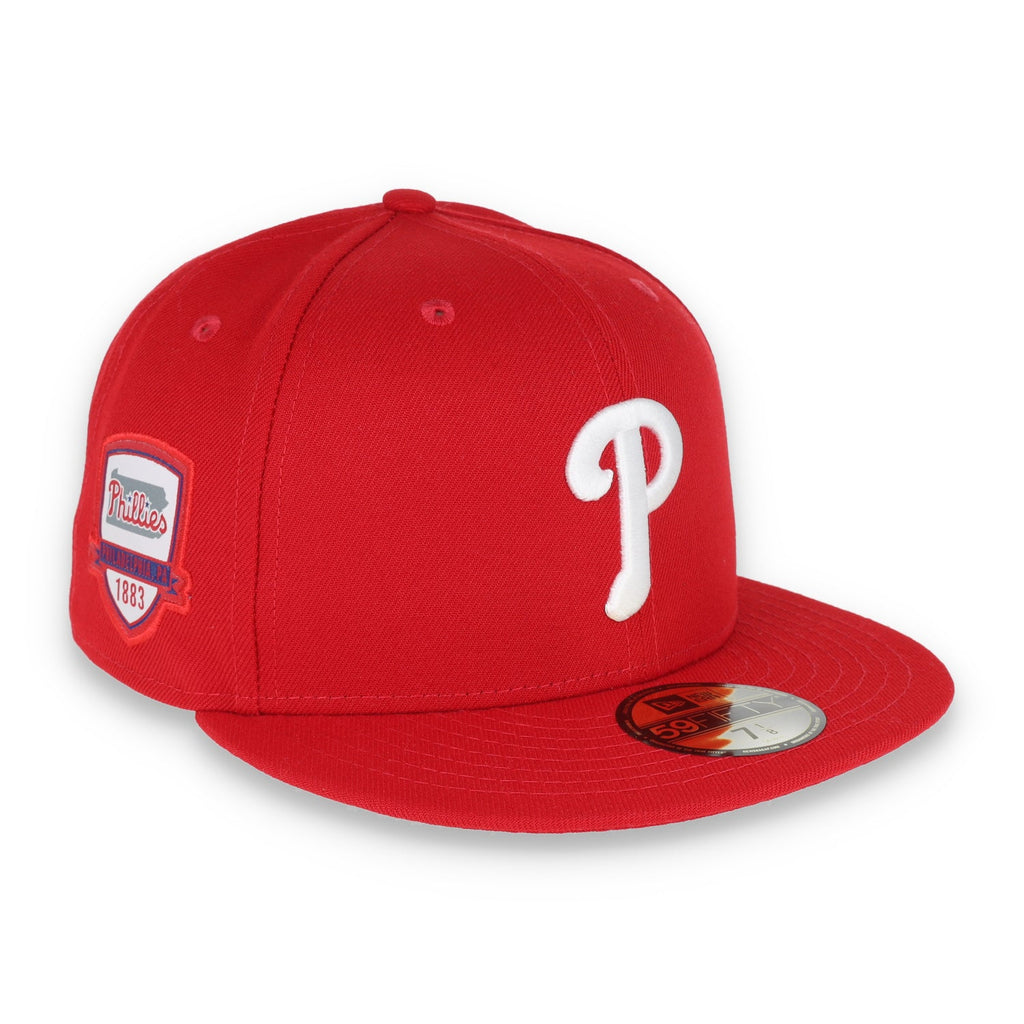 New Era Philadelphia Phillies Inaugural Season Patch 59Fifty Fitted Hat product image 1, provided for visual reference and