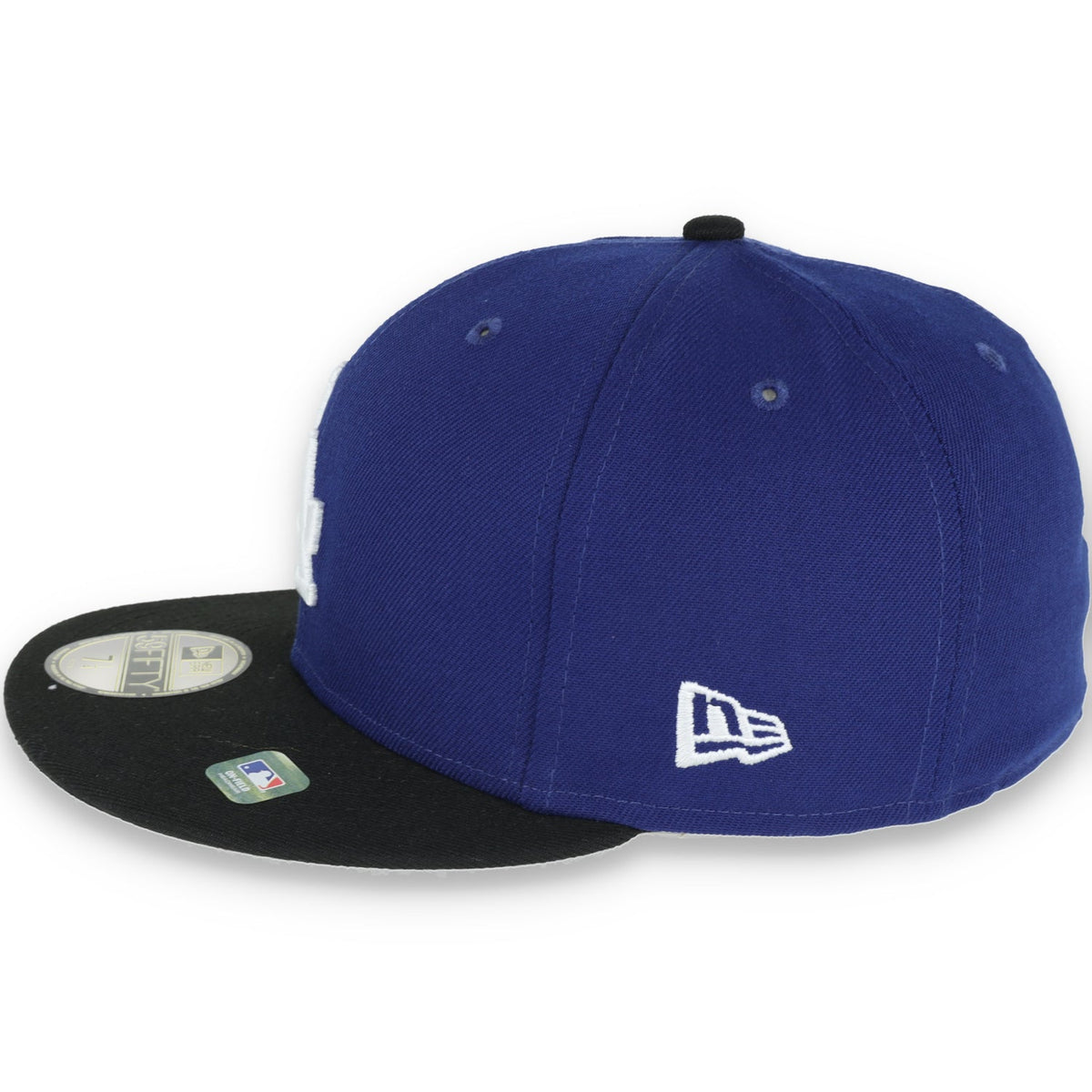 New Era Authentic Los Angeles Dodgers City Connect 59FIFTY Fitted Hat - Blue/Black product image 6, provided for visual