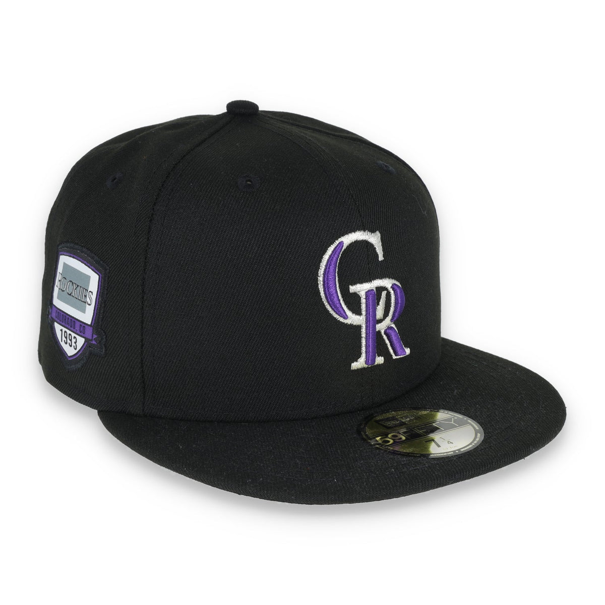 New Era Colorado Rookies Inaugural Season Patch 59Fifty Fitted Hat product image 1, provided for visual reference and