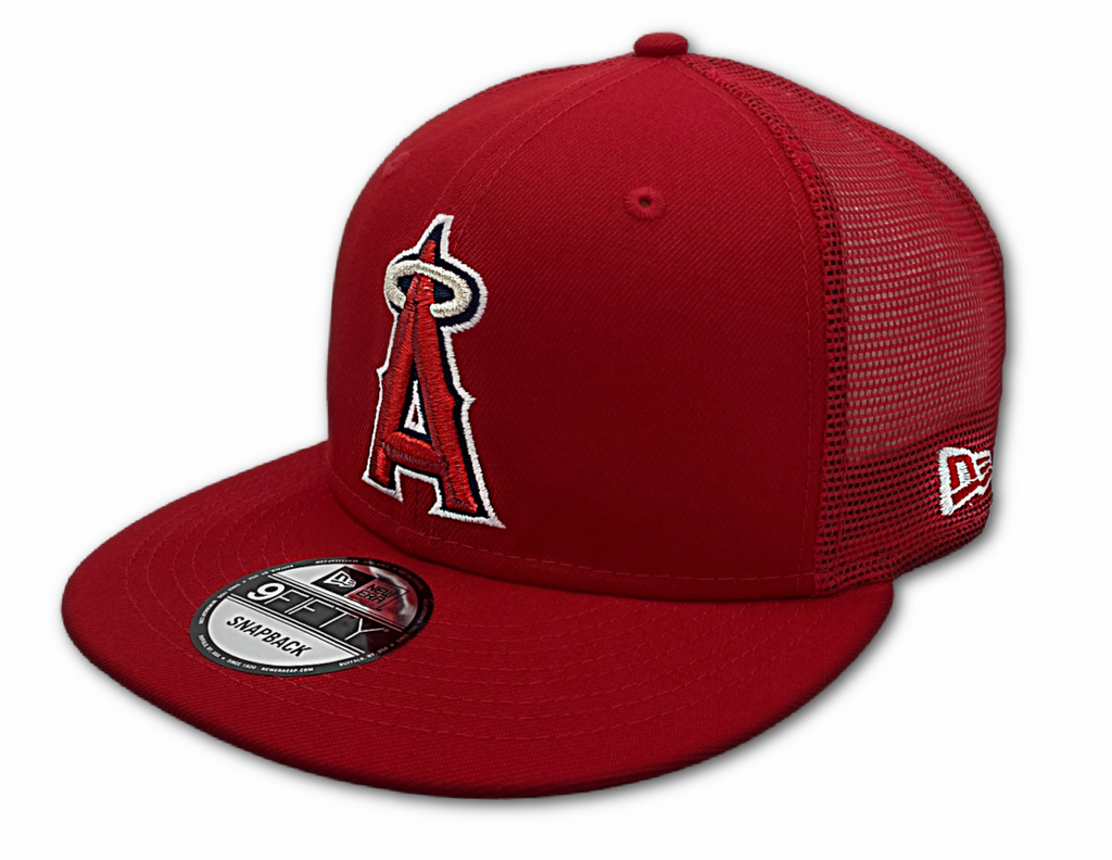 LOS ANGELES ANGELS NEW ERA 9FIFTY CLASSIC TRUCKER C1 OTC Snapback product image 1, provided for visual reference and product