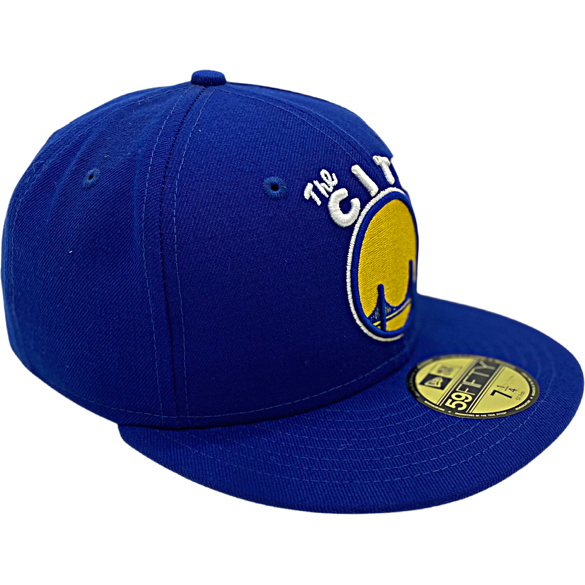 Golden State Warriors The City New Era 59Fifty Hat-Royal Blue product image 3, provided for visual reference and product