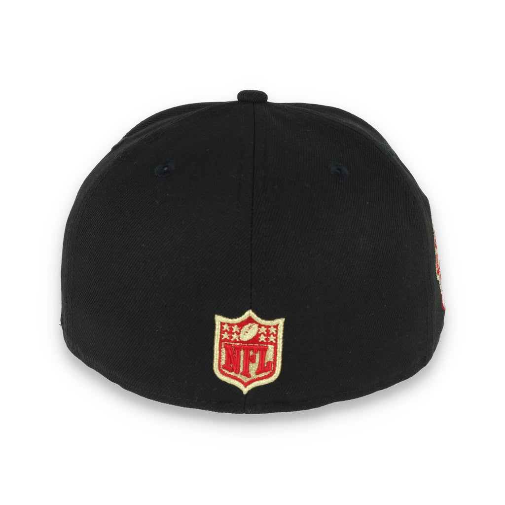 New Era San Francisco 49Ers 40Th Anniversary Side Patch Script 59Fifty Fitted Hat product image 5, provided for visual